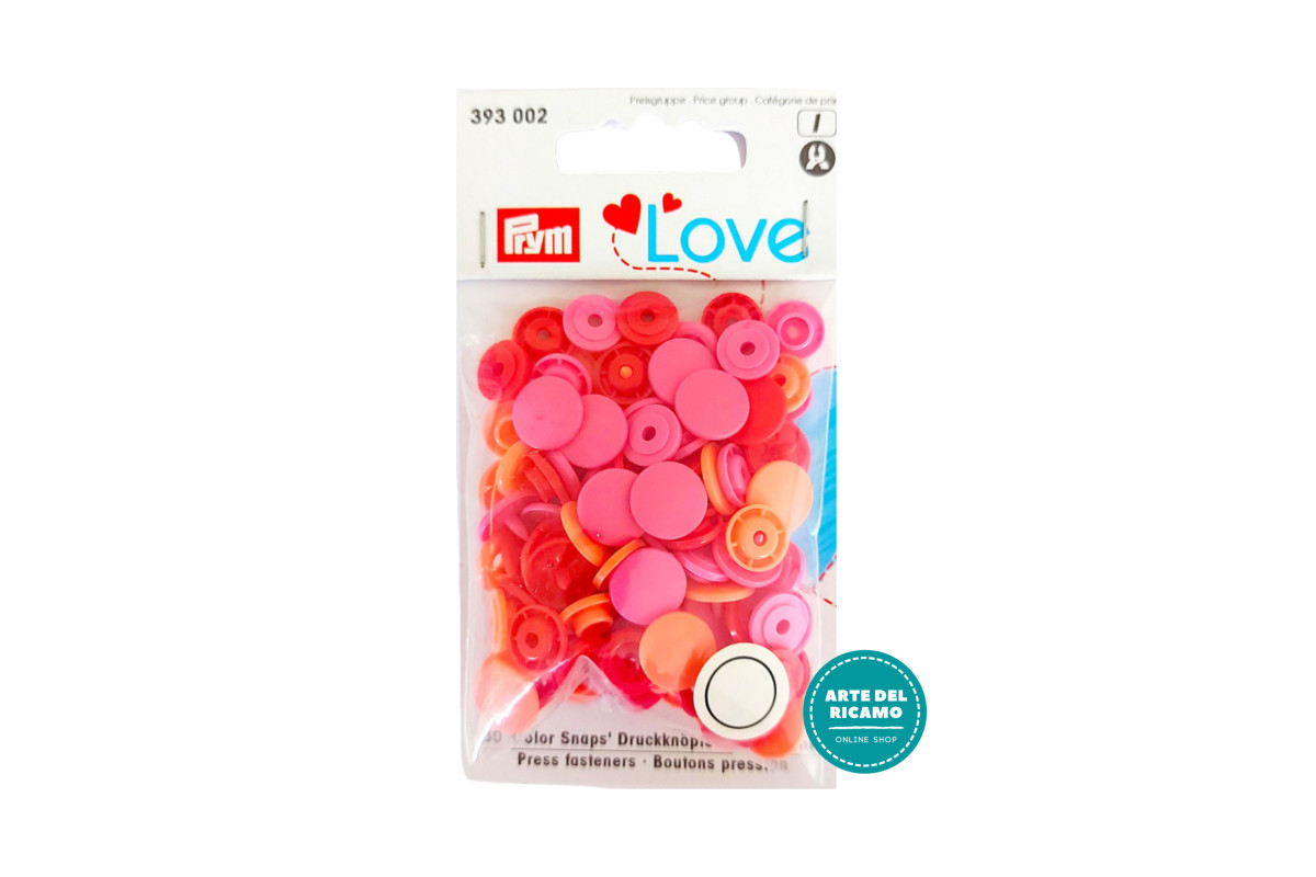 Prym - Bottoni a Pressione Color Snaps - Rotondi Prym - Bottoni a Pressione Color Snaps - Rotondi