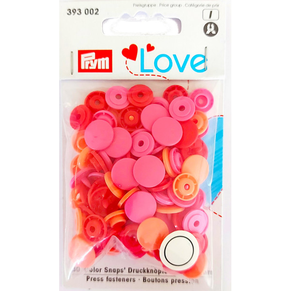 Prym - Bottoni a Pressione Color Snaps - Rotondi