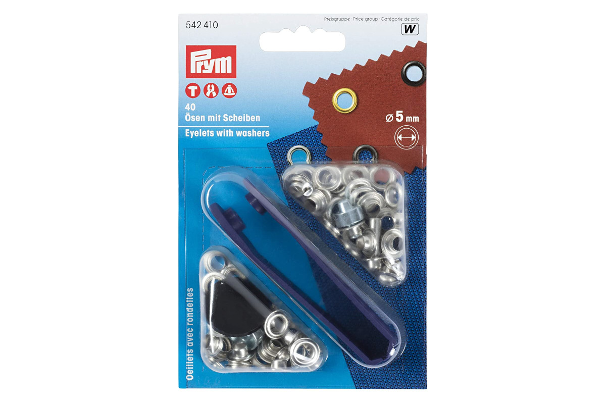 Prym - Occhielli Argento - Diametro 5 mm Prym - Occhielli Argento - Diametro 5 mm