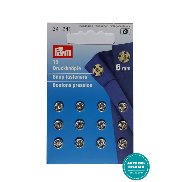 Prym - Broches de Presion de 6 mm