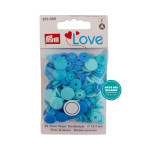 Prym - Press Fasteners Color Snaps Round - Blue Prym - Press Fasteners Color Snaps Round - Blue