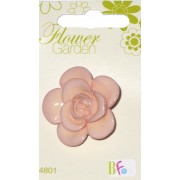 Flower Garden - Rose Button