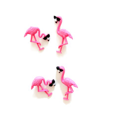 Botones Decorativos - Flamingos Botones Decorativos - Flamingos
