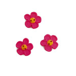 Bottoni - Fiore Rosa da 20 mm