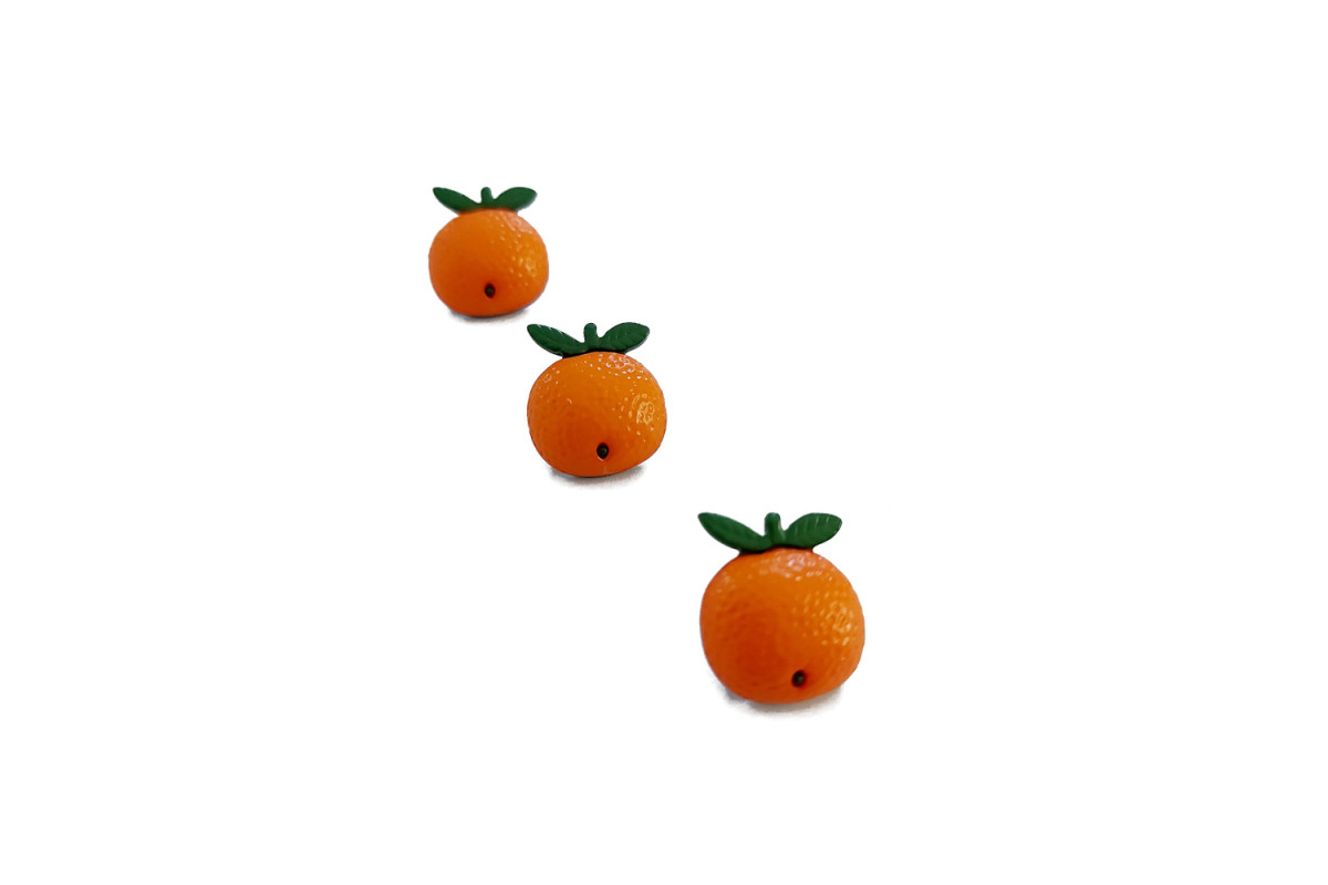 Botones Naranja 18 mm