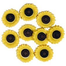 Botones Decorativos - Girasoles Botones Decorativos - Girasoles