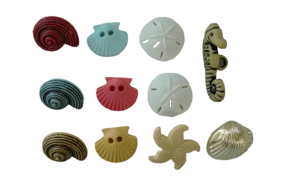 Bottoni Decorativi - Beach Treasures