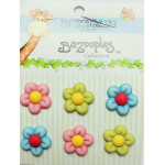 Bottoni Decorativi - Fiori Bazooples Collection Bottoni Decorativi - Fiori Bazooples Collection