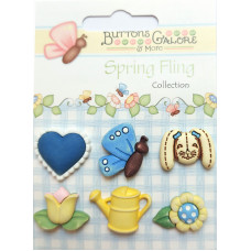 Botones Decorativos - Spring Fling Collection Botones Decorativos - Spring Fling Collection