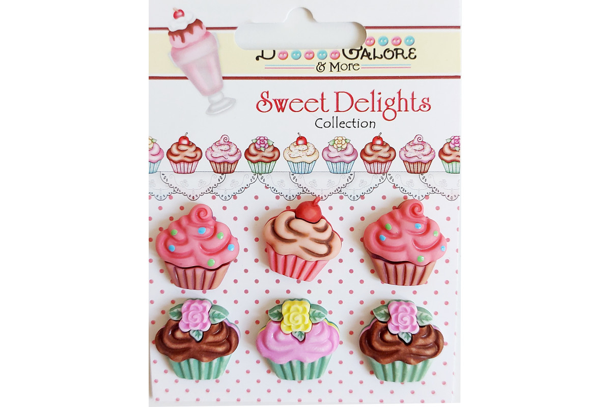 Botones Decorativos - Sweet Delights Botones Decorativos - Sweet Delights