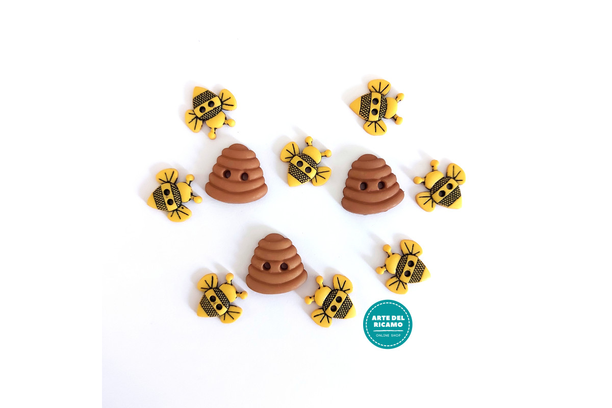 Decorative Buttons - Sew Cute Bumble Bees