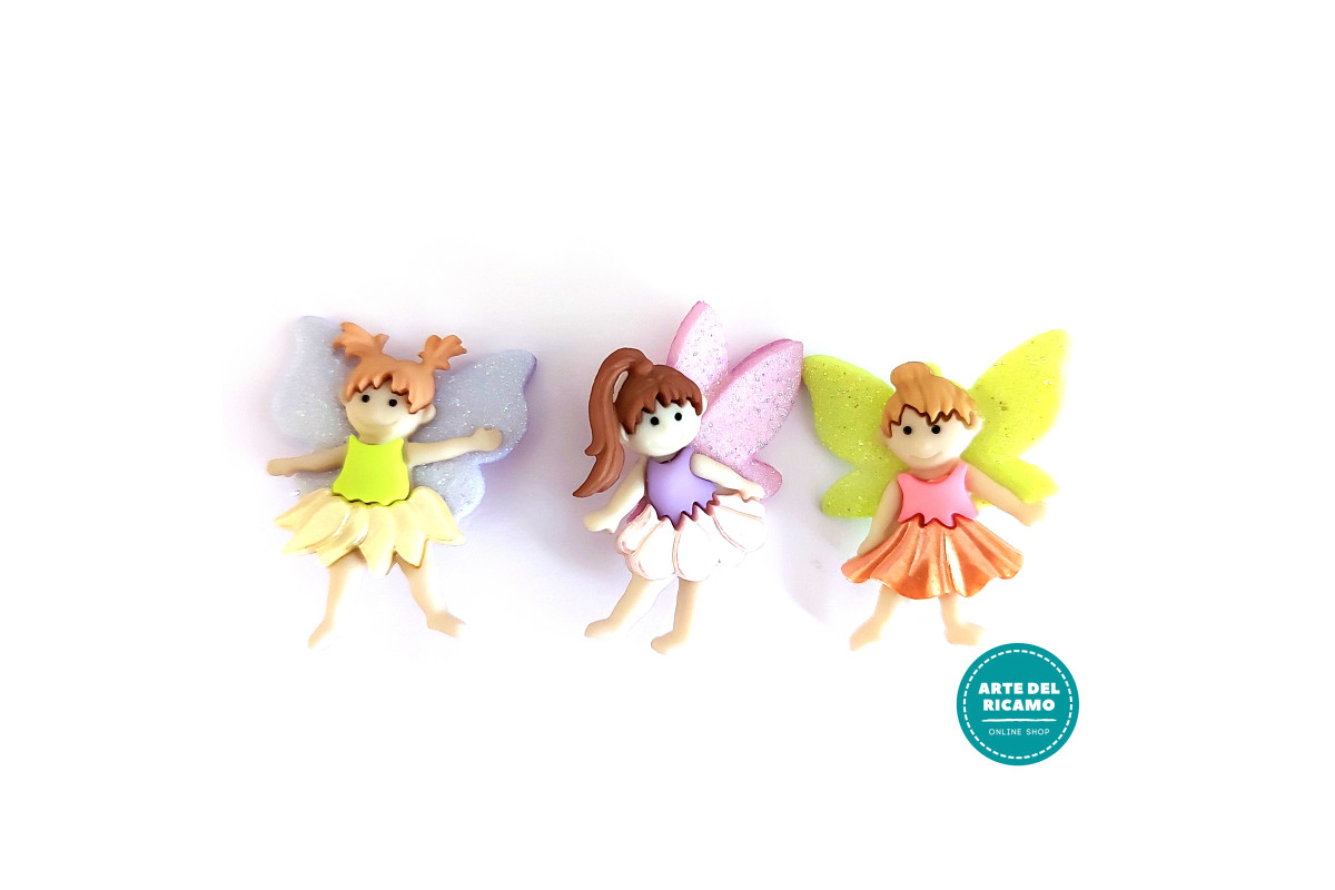 Bottoni Decorativi - Flower Fairies Bottoni Decorativi - Flower Fairies