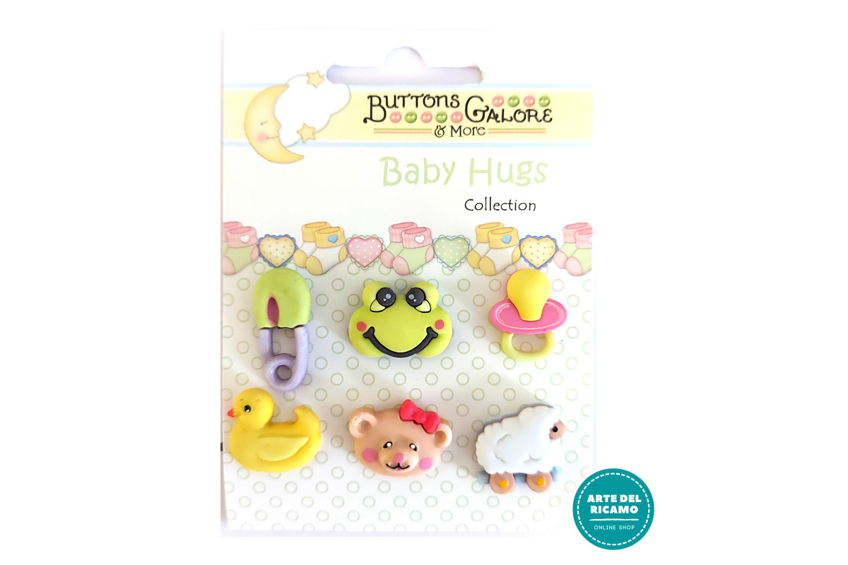 Bottoni Decorativi - Baby Hugs Bottoni Decorativi - Baby Hugs