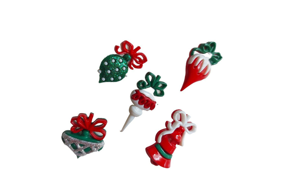 Bottoni Decorativi - Christmas Ornaments Bottoni Decorativi - Christmas Ornaments