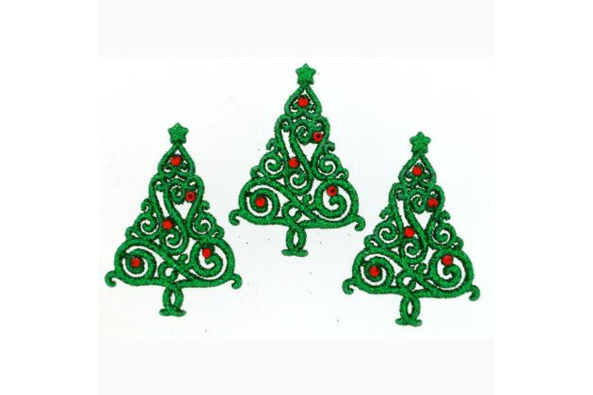 Decorative Christmas Buttons - Christmas Tree