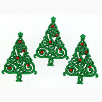 Bottoni Decorativi Natalizi - Christmas Elegance Bottoni Decorativi Natalizi - Christmas Elegance