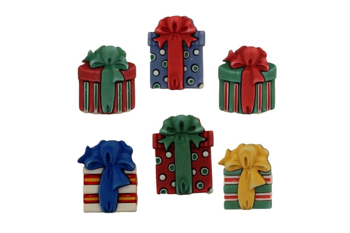 Botones Decorativos Navideños - Regalos Botones Decorativos Navideños - Regalos