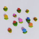 Bottoni Decorativi - Fiori Primaverili