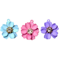 Decorative Kids Buttons - Fantasy Florals