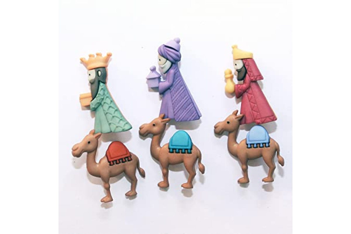 Botones Decorativos - Los Reyes Magos Botones Decorativos - Los Reyes Magos