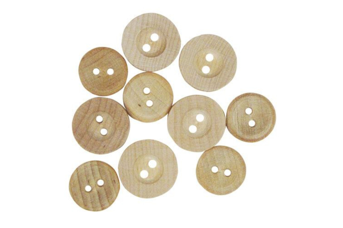 Decorative Buttons - Wood Decorative Buttons - Wood
