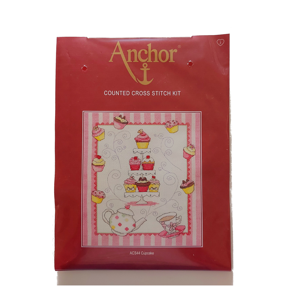 Anchor - Cross Stitch Kit - Cupcake