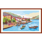 Quadro Mezzo Punto - Mare