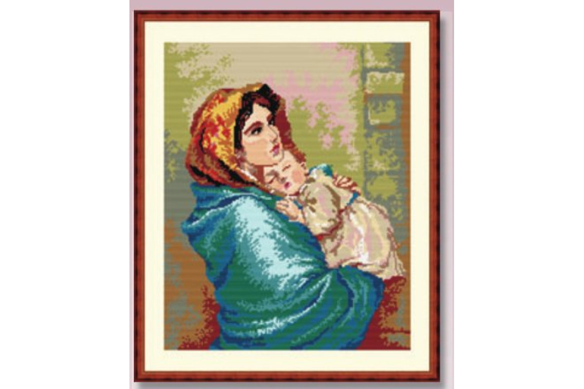 Needlepoint Canvas - Madonna and Child Needlepoint Canvas - Madonna and Child