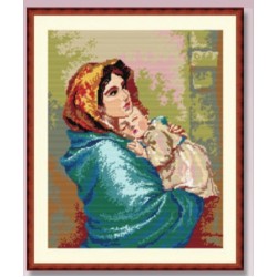 Needlepoint Canvas - Madonna and Child