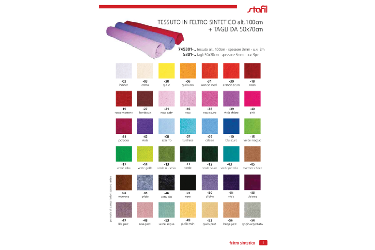 Felt Catalog