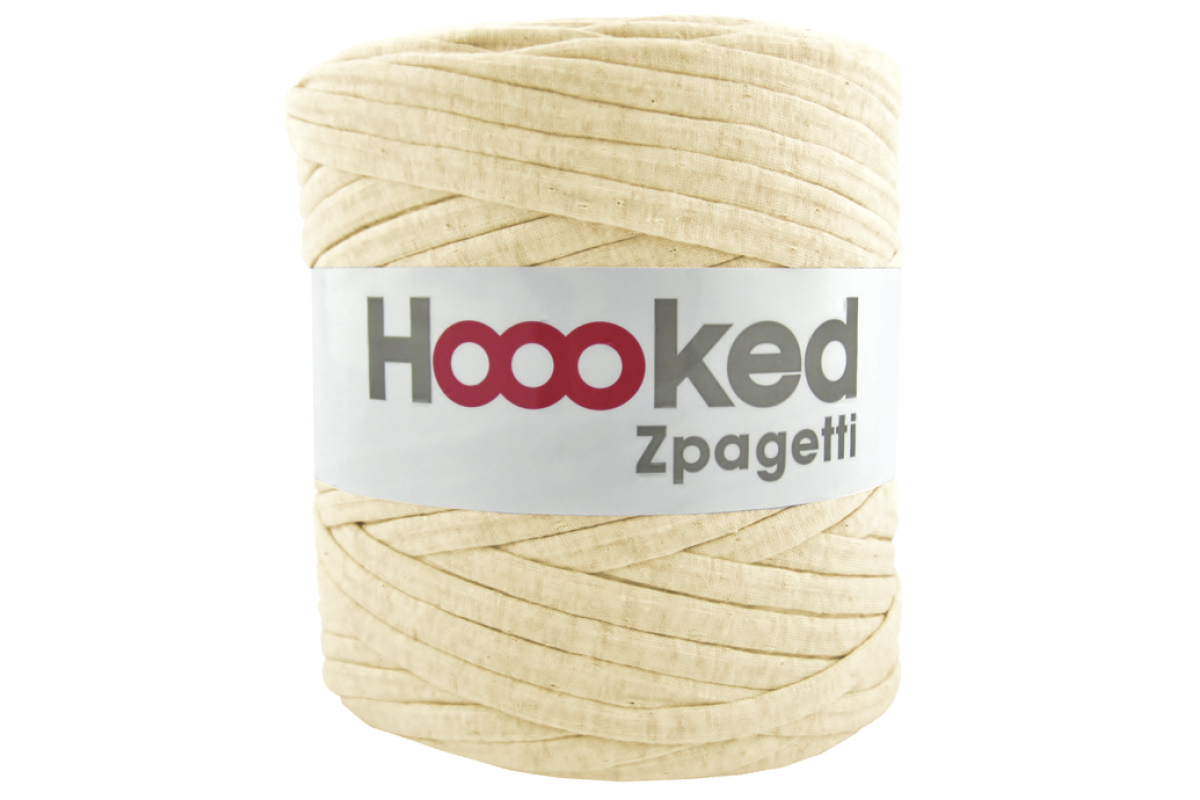 Hoooked Zpagetti - Macro Hilo para Crochet - Beige Hoooked Zpagetti - Macro Hilo para Crochet - Beige