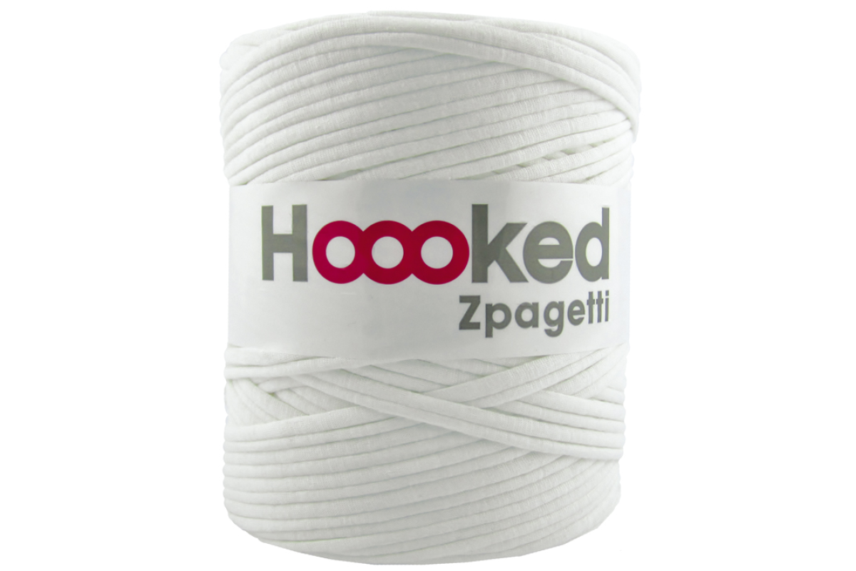 Hoooked Zpagetti - Fettuccia per Uncinetto - Bianco Hoooked Zpagetti - Fettuccia per Uncinetto - Bianco