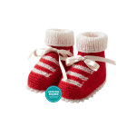Scarpine Neonato Maglia - Rosse Scarpine Neonato Maglia - Rosse