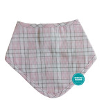 Bavaglino Bandana - Scozzese Rosa Bavaglino Bandana - Scozzese Rosa