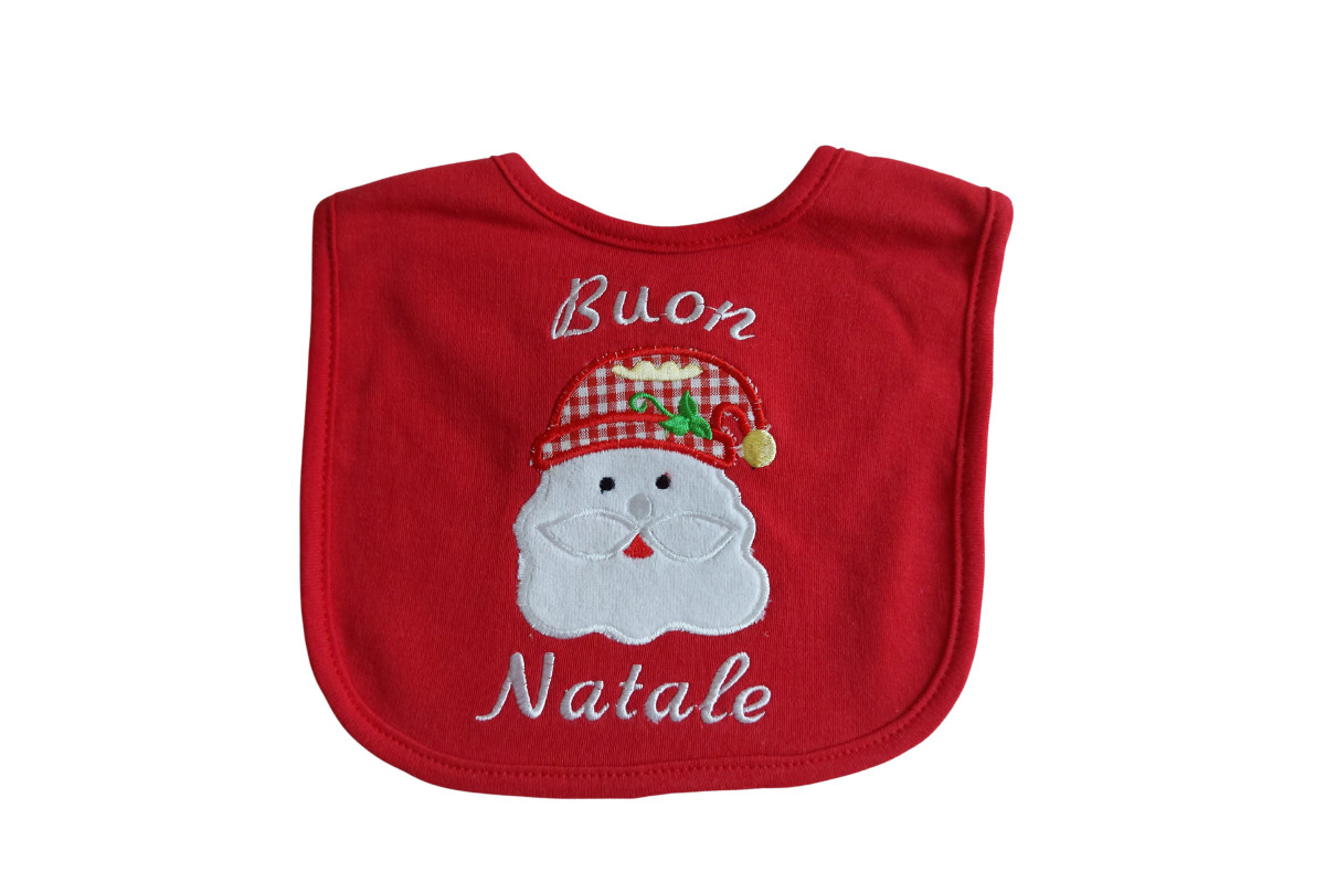 Bavaglino Bebè - Buon Natale Bavaglino Bebè - Buon Natale