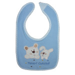Bavaglino Pappa - Teneri Cuccioli - Celeste Bavaglino Pappa - Teneri Cuccioli - Celeste