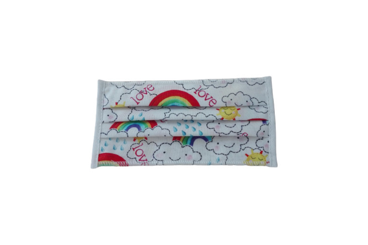 Mascherina per Bambini - Arcobaleno Mascherina per Bambini - Arcobaleno