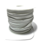 Elastic Braid for Sewing - Size 4 mm - White Color Elastic Braid for Sewing - Size 4 mm - White Color