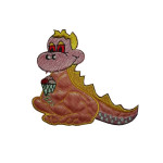 Disegni Termoadesivi - Dinosauro Rosa