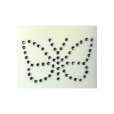 Applicazioni Strass Termoadesive - Farfalla Applicazioni Strass Termoadesive - Farfalla