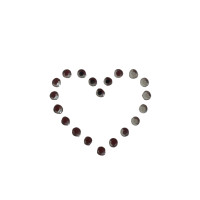 Applicazioni Strass Termoadesive - Cuore
