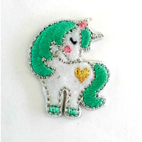 Disegni Termoadesivi - Unicorno Verde Acqua Disegni Termoadesivi - Unicorno Verde Acqua