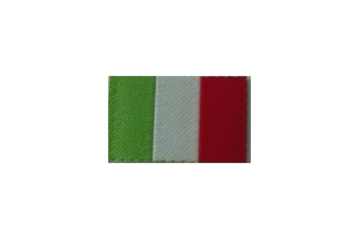 Iron-on Fabric Sticker - Italian Flag Iron-on Fabric Sticker - Italian Flag