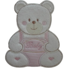 Disegni Termoadesivi - Orso Baby Piccolo - Rosa