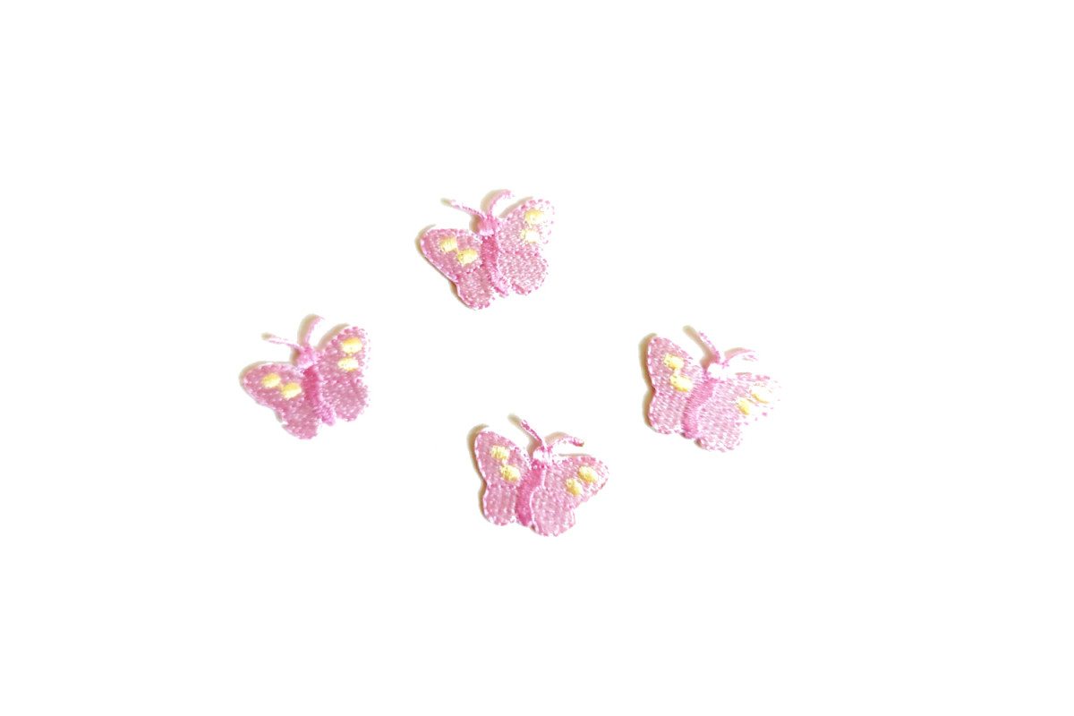 Dibujos Termoadhesivos - Mariposas de Color Rosa Dibujos Termoadhesivos - Mariposas de Color Rosa