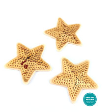 Paillettes Gold Star Patch Paillettes Gold Star Patch