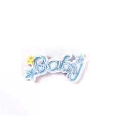 Applicazione Termoadesiva - Baby Celeste Applicazione Termoadesiva - Baby Celeste