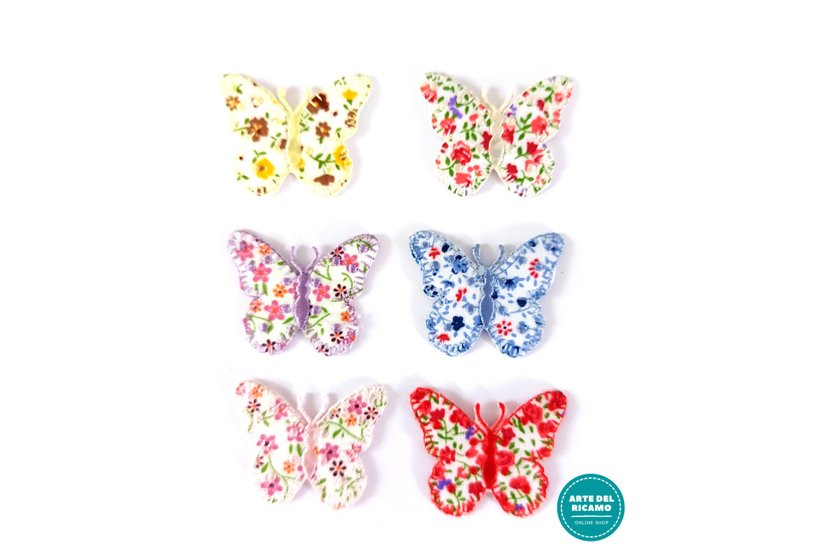 Dibujos Termoadhesivos - Mariposas Surtidas Fantasia Floreal Dibujos Termoadhesivos - Mariposas Surtidas Fantasia Floreal