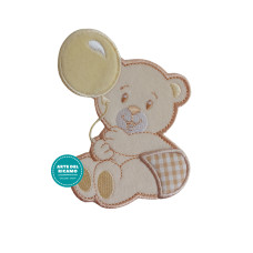 Disegni Termoadesivi - Orsetto Piccolo con Palloncino - Panna Disegni Termoadesivi - Orsetto Piccolo con Palloncino - Panna