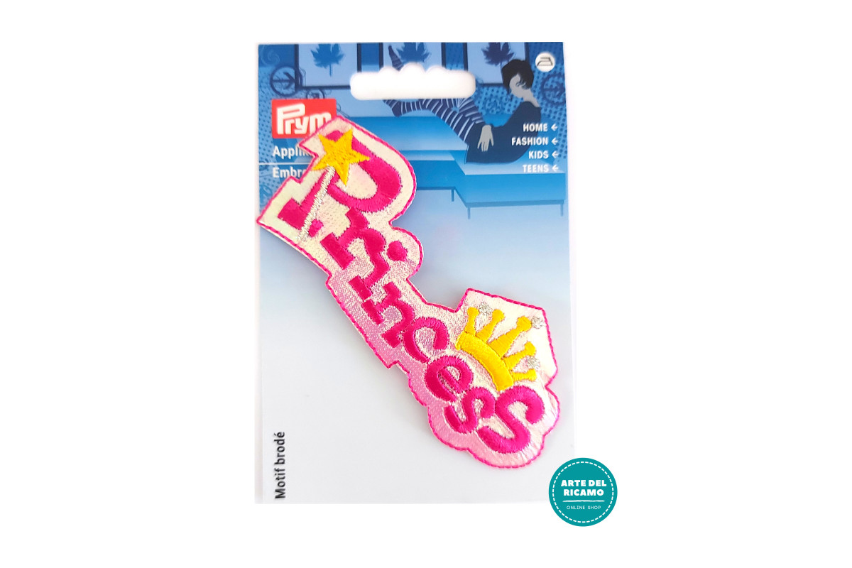 Iron-on Patch Embroidery Motif - Princess Iron-on Patch Embroidery Motif - Princess